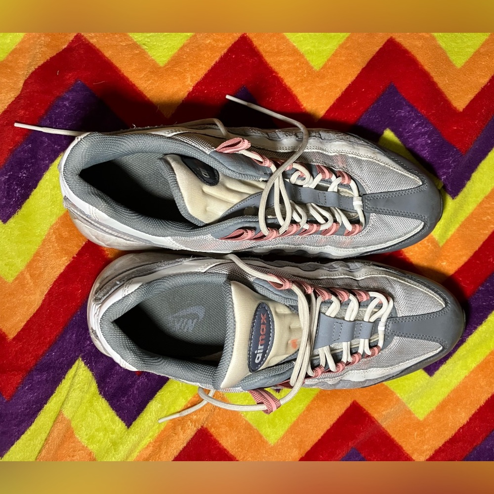 Size 13 Nike Air Max 95 stardust shoes DM0011-008 - Picture 3 of 14